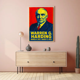 Warren G. Harding Poster