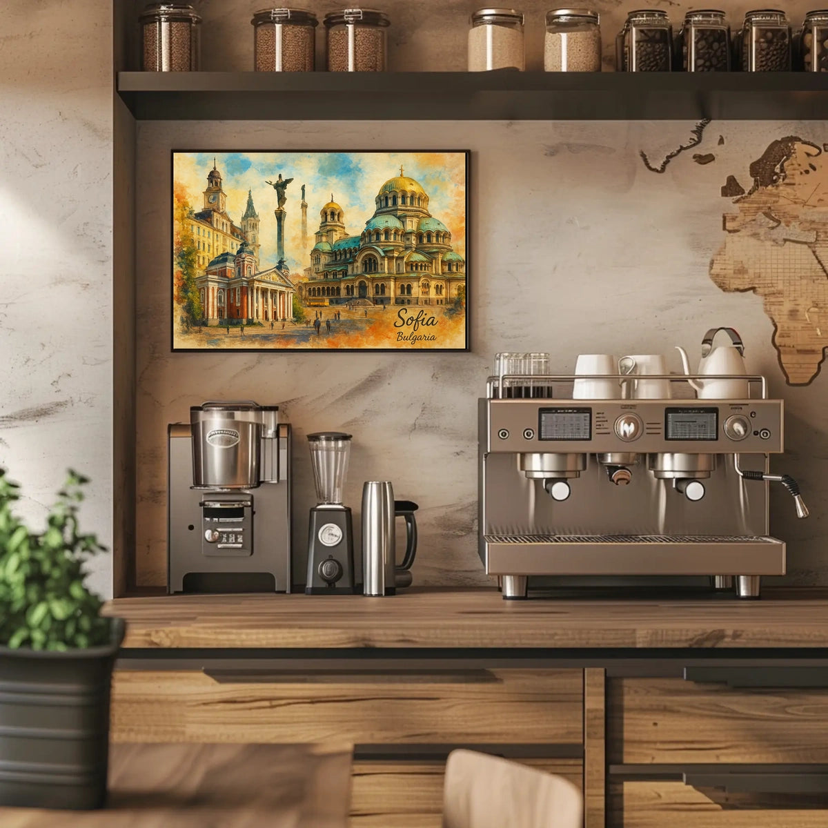 Sofia, Bulgaria Architectural Splendor Poster