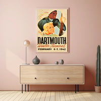 Dartmouth Winter Carnival 1942 Poster