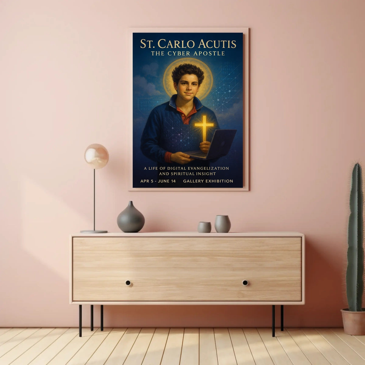 St. Carlo Acutis The Cyber Apostle Poster