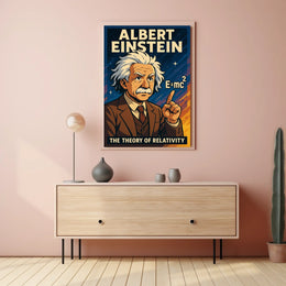Albert Einstein The Theory Of Poster