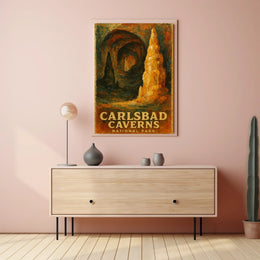Carlsbad Caverns National Park Poster