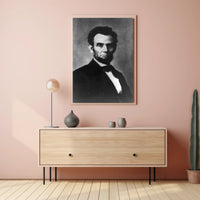 Abraham Lincoln Army Camp Visit Historical Poster PosterGoat