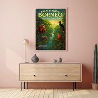 Breathtaking Borneo Poster