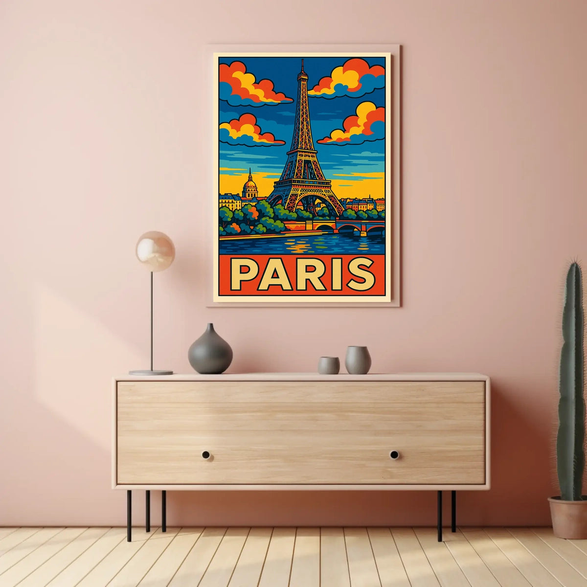 Paris Travel Poster
