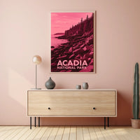Acadia National Park Poster