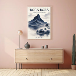 Bora Bora Island of Dreams Poster PosterGoat