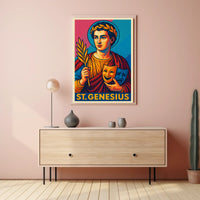 St. Genesius Poster