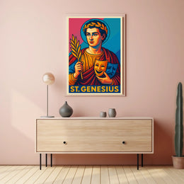 St. Genesius Poster