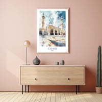 Cairo Architectural Splendor Poster PosterGoat