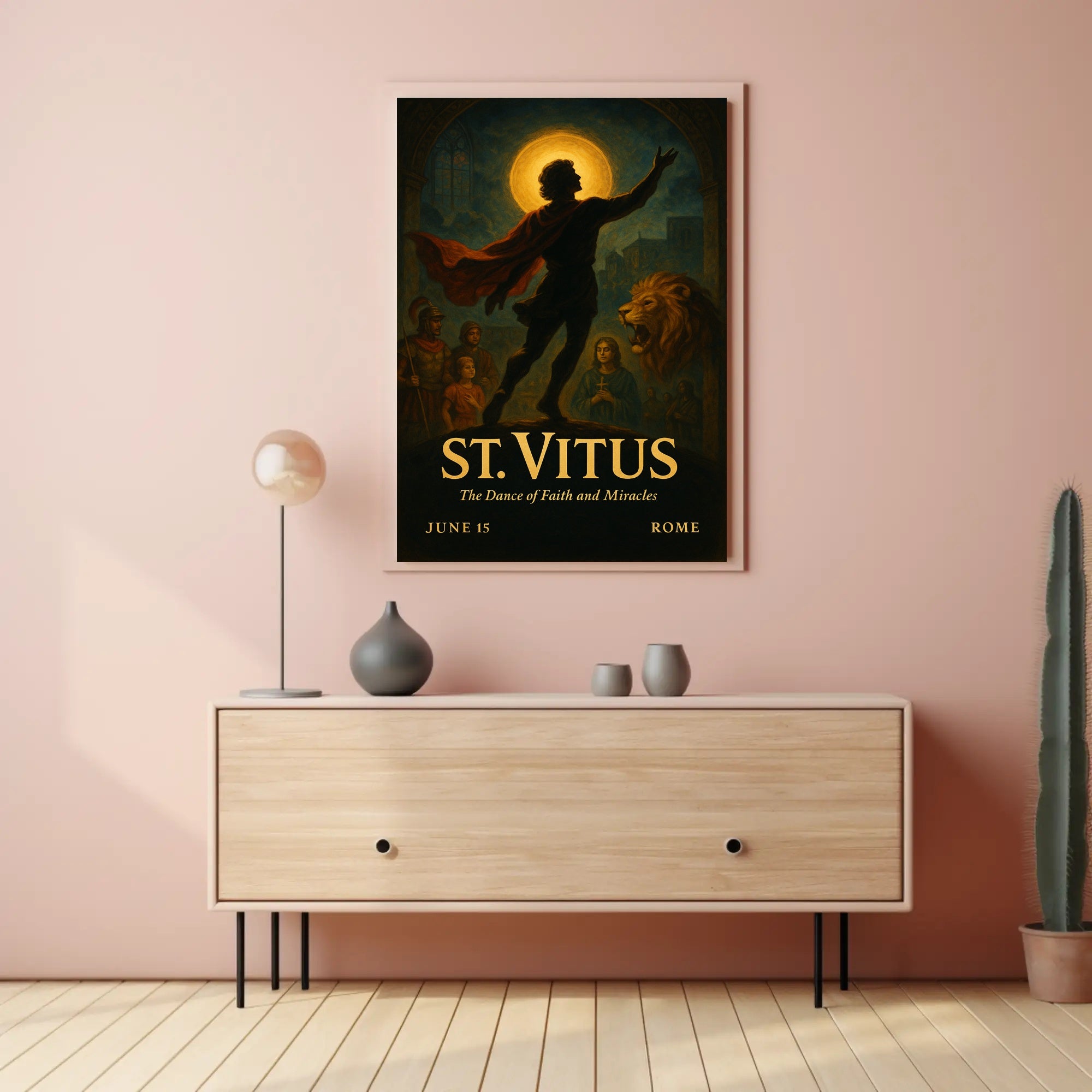 St. Vitus Dance of Faith Cultural Heritage Poster PosterGoat