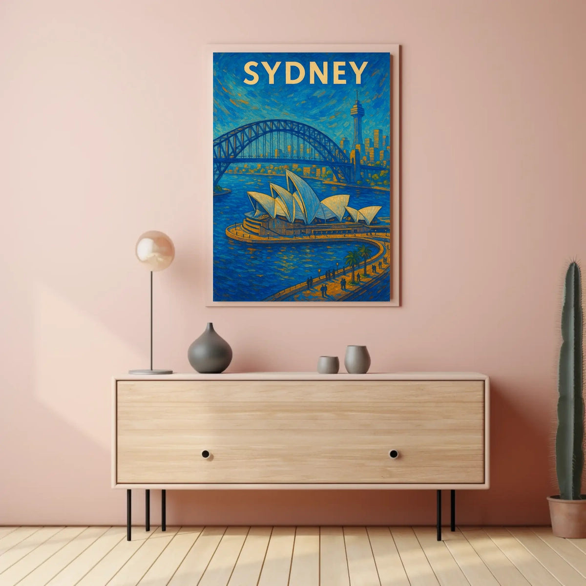 Sydney Skyline Poster