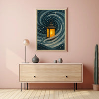 Guiding Light in the Storm Poster