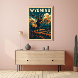 Wyoming Wilderness Poster