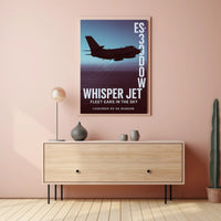 Whisper Jet Fleet Ears in the Sky Poster PosterGoat
