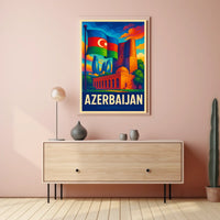 Azerbaijan A Vibrant Heritage Poster