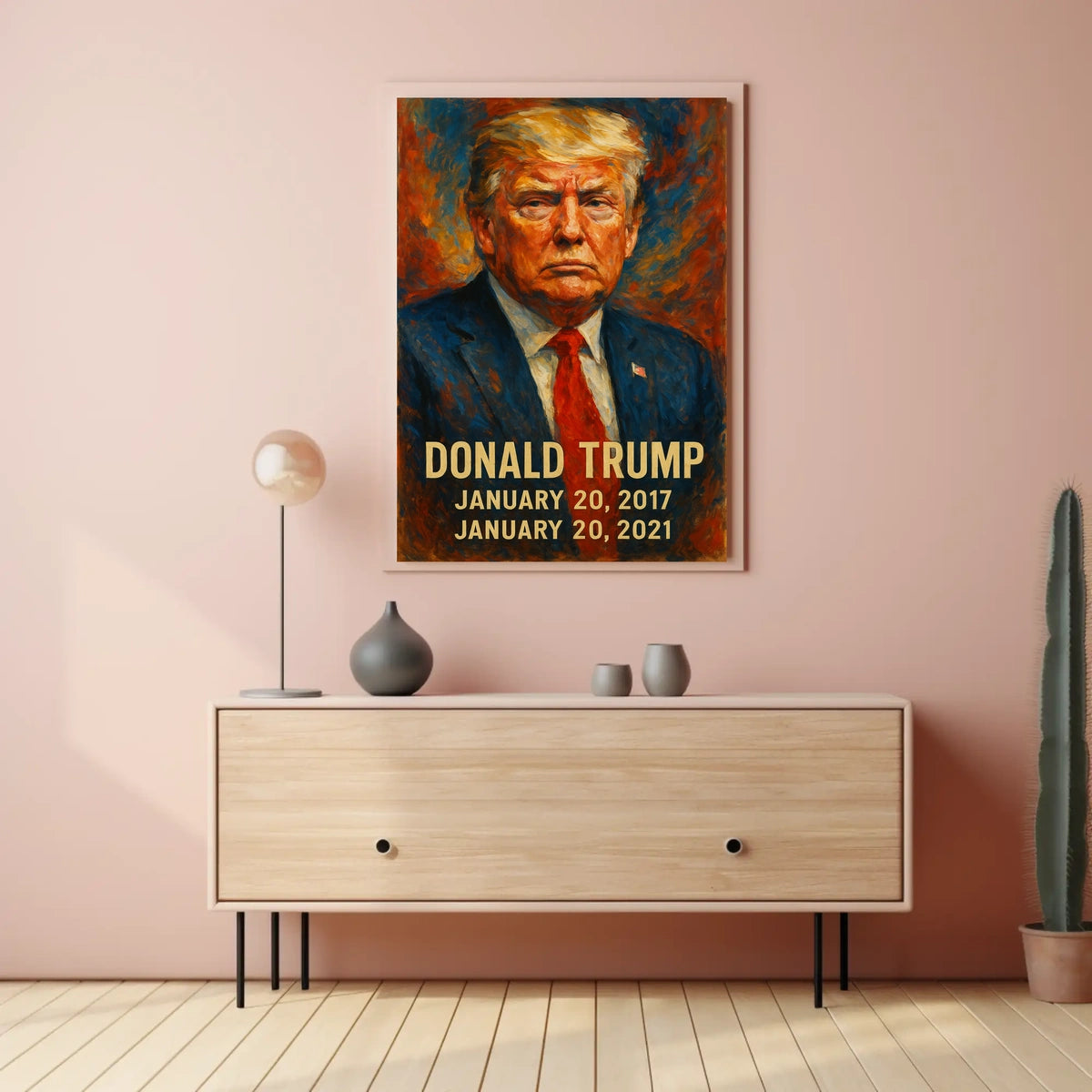 Donald Trump Presidential Term Poster