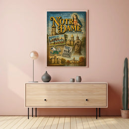 Notre Dame A Legacy Of Faith And Poster