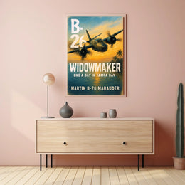 Martin B-26 Marauder Widowmaker Poster
