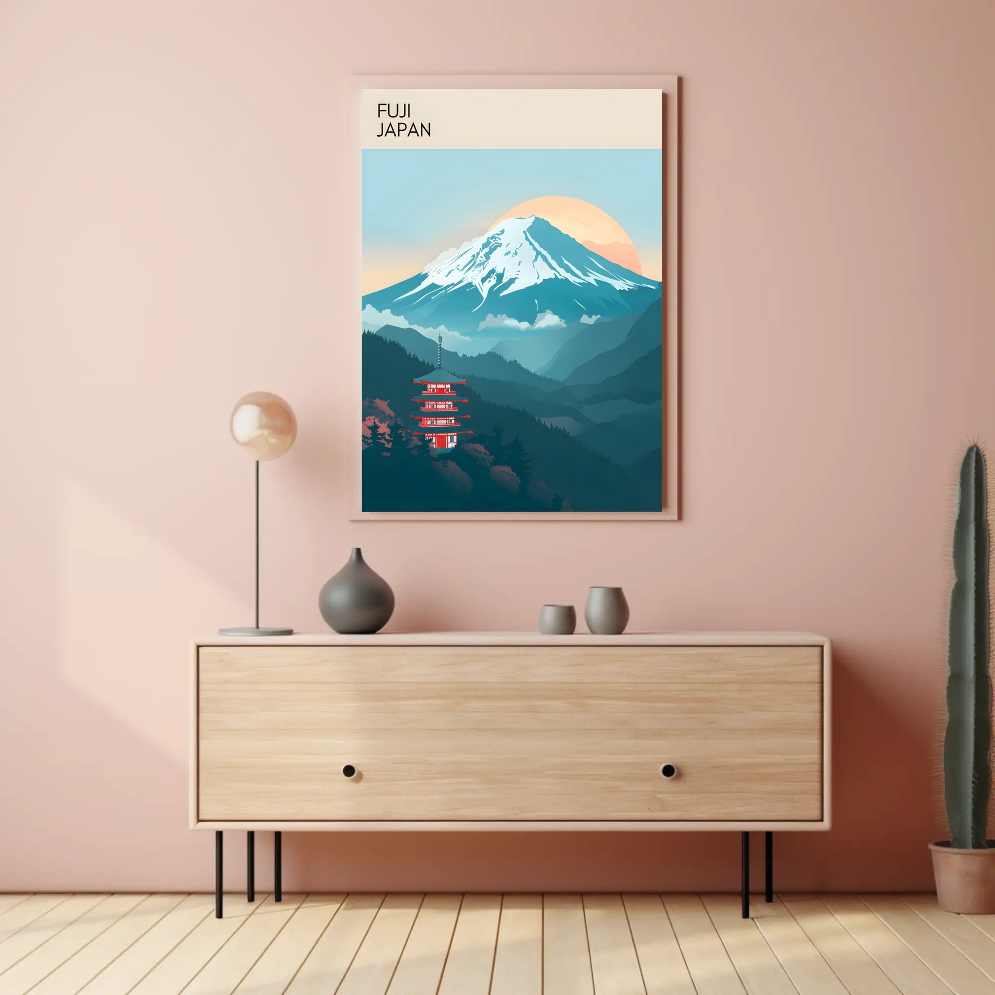 Majestic Mount Fuji Poster