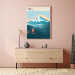 Majestic Mount Fuji Poster