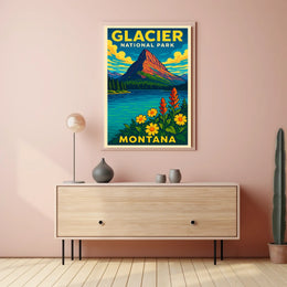 Glacier National Park Montana Poster