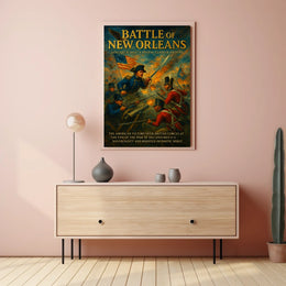 Battle Of New Orleans 1815 Poster