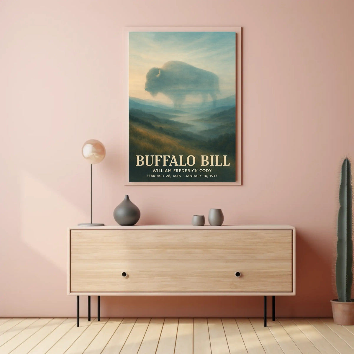 Buffalo Bill Heritage Historical Poster
