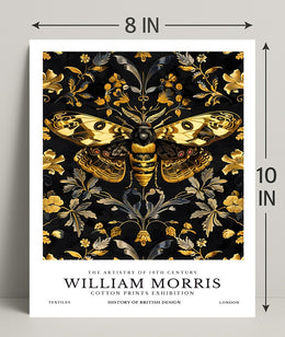 The Artistry of 19th Century Textiles Cultural Poster