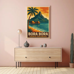 Bora Bora French Polynesia Poster