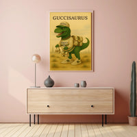 Guccisaurus Poster PosterGoat