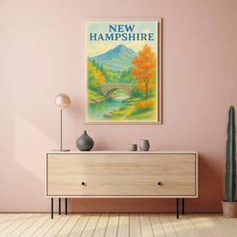 New Hampshire Scenic Poster