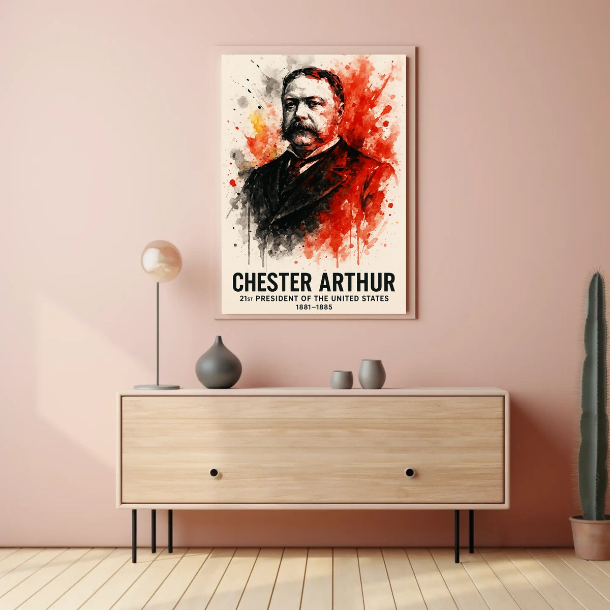 Chester Arthur 21St President Poster