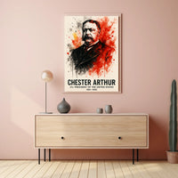 Chester Arthur 21St President Poster
