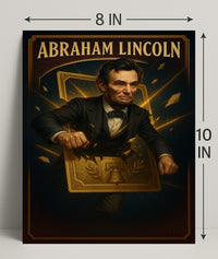 Iconic Leadership and Legacy in Historical or Presidential Poster