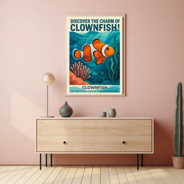 Discover the Charm of Clownfish Poster