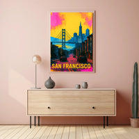 San Francisco Vibes Poster PosterGoat