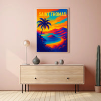 Saint Thomas Paradise Poster