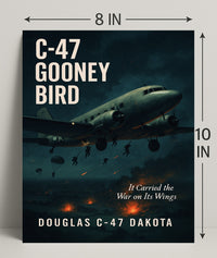 C-47 Gooney Bird Poster PosterGoat