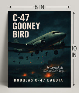 C-47 Gooney Bird Poster PosterGoat