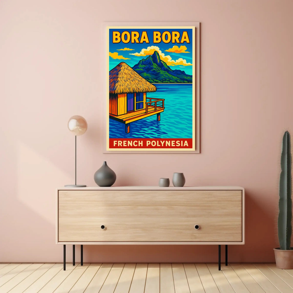 Bora Bora Tropical Paradise Poster