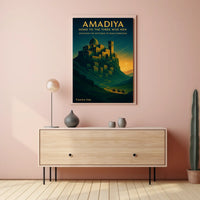 Amadiya Home to the Three Wise Men Poster