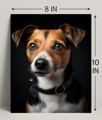 Portrait Of A Loyal Companion Poster PosterGoat