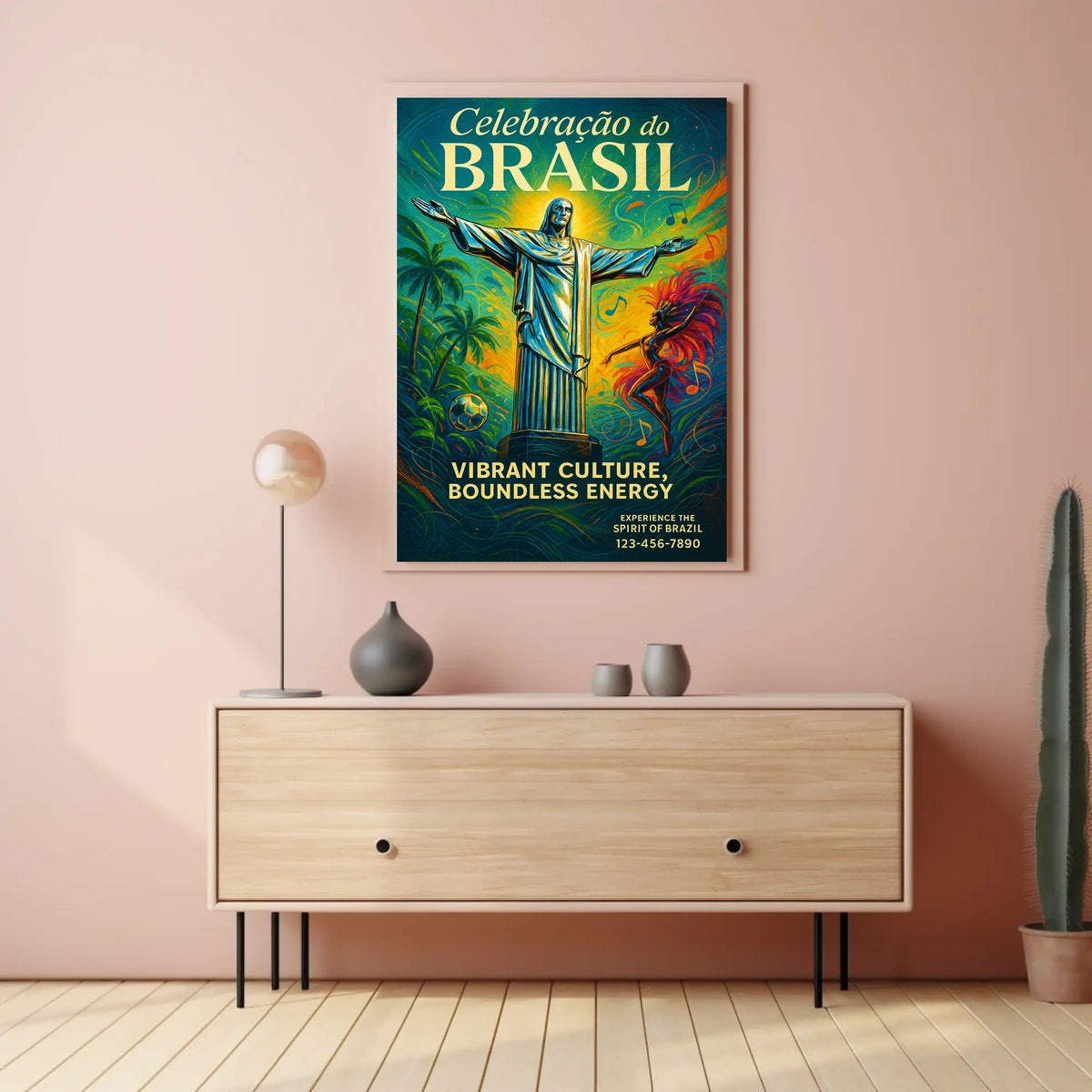 Celebration Of Brazil Poster