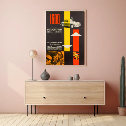 Introducing the New Porsche Models Poster