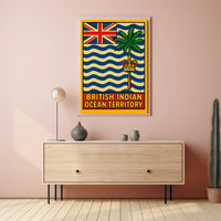 British Indian Ocean Territory Flag Poster