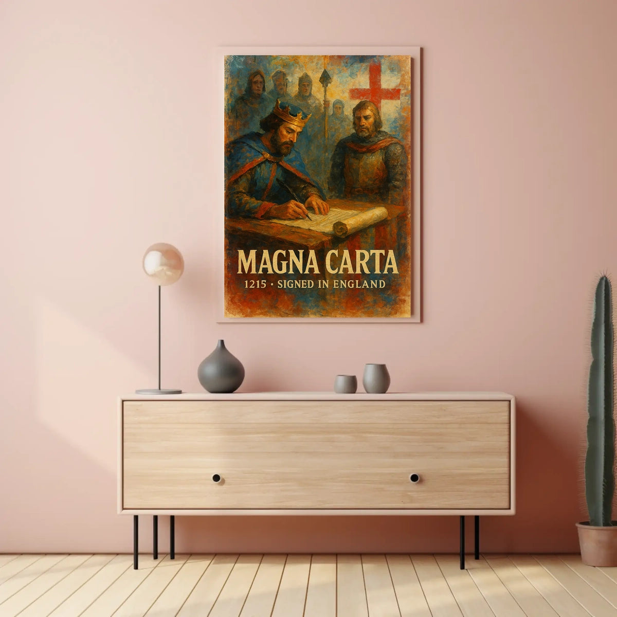Magna Carta 1215 Poster