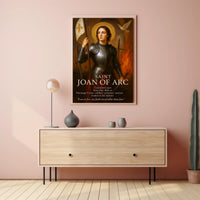 Saint Joan of Arc Poster PosterGoat