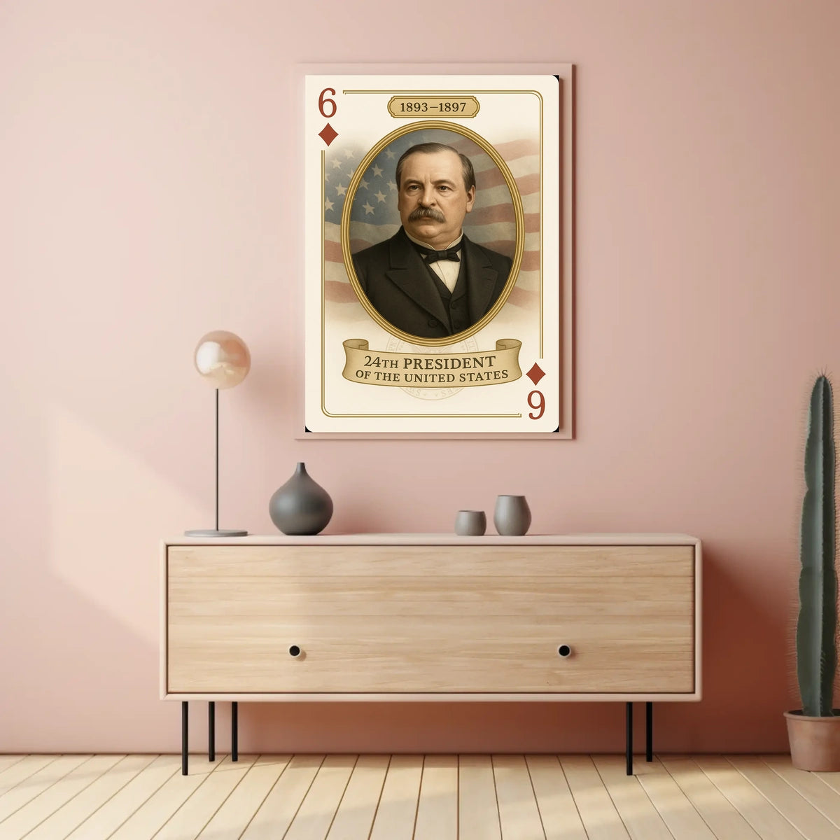 24th President Of The United States Poster