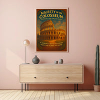 Majesty of the Colosseum Poster